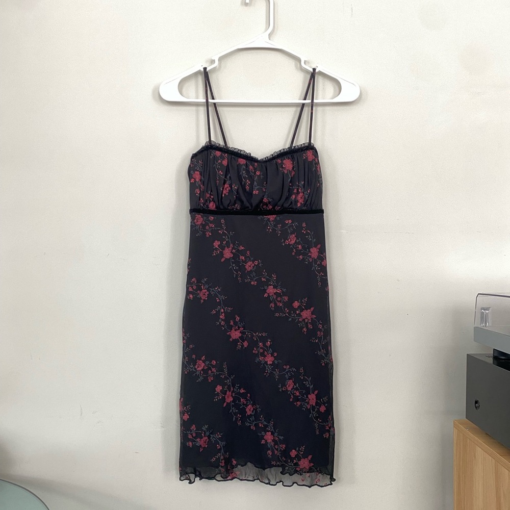 vintage black dress